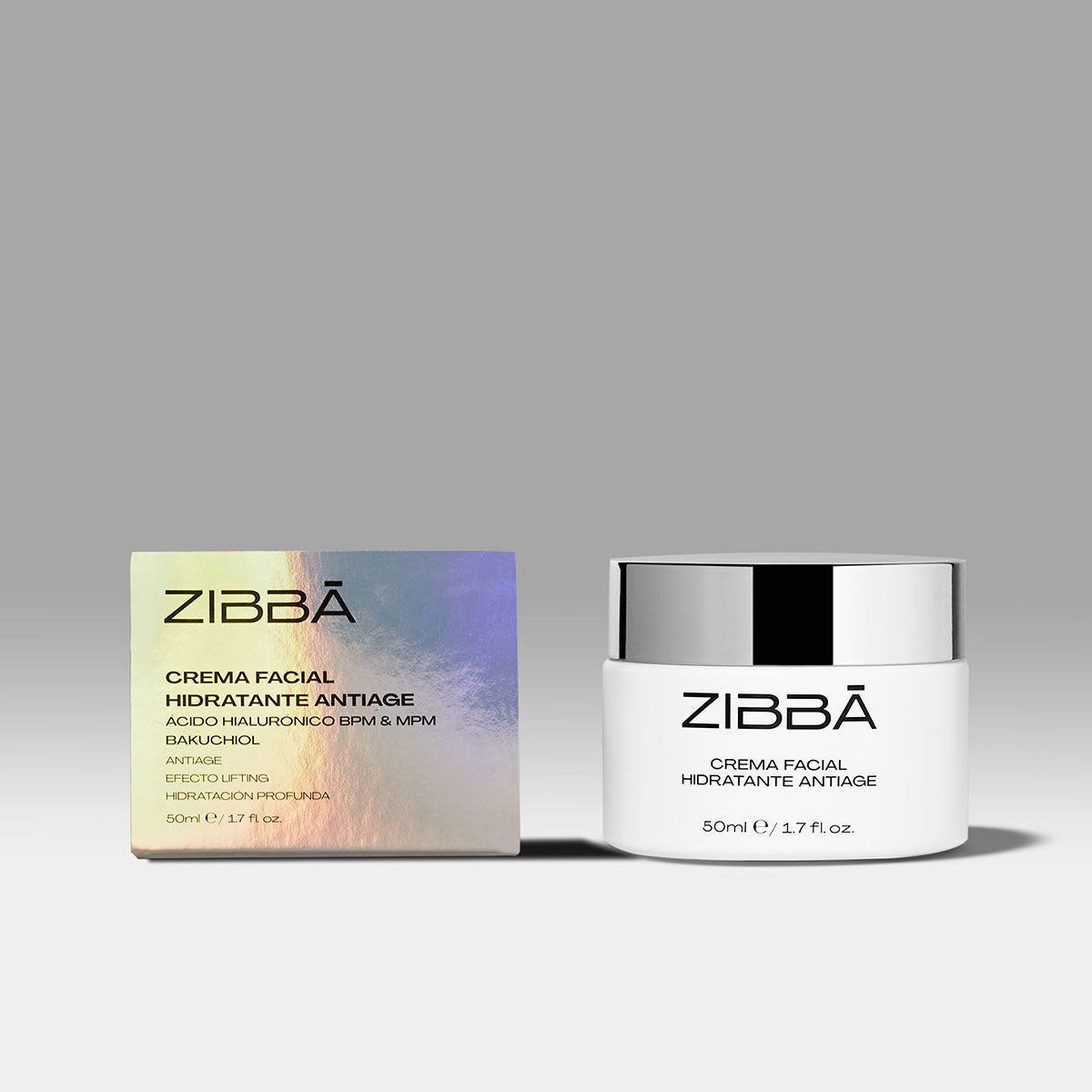 Crema facial hidratante antiage 50 ml Zibbá